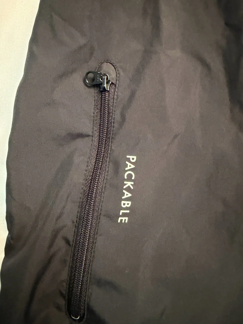 Boy’s Nike Black Windbreaker Jacket with White Logo